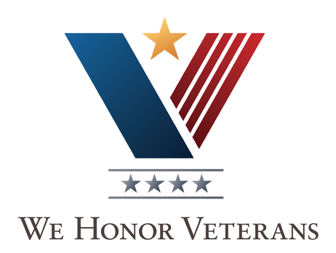 We Honor Veterans 4 start accredidation logo