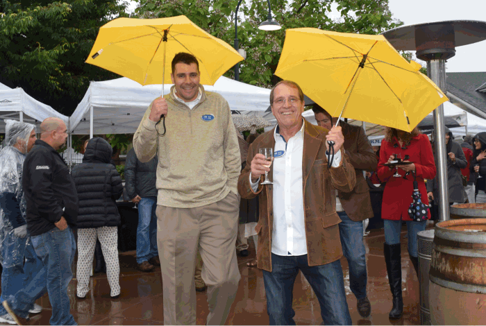 Rain didn't dampen spirits at the 32nd Annual Solano Wine & Food Jubilee.