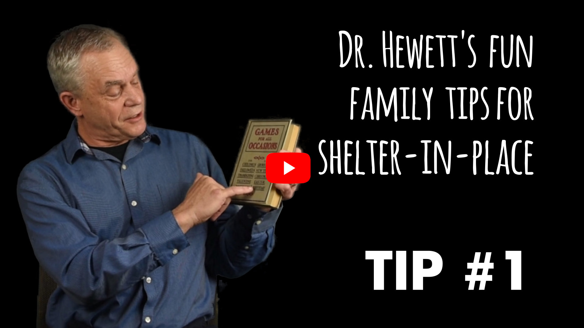 Pediatrician Bruce Hewett offers a tip for making the most out of sheltering at home: “Game of Cat”